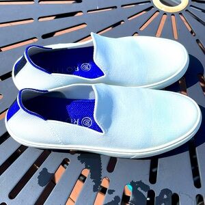 bright white Rothy’s sneakers size 6.5